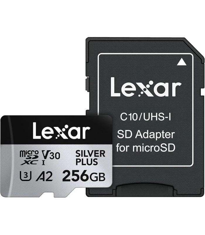 LEXAR TARJETA MICRO SD SILVER UHS-I 1066X 256GB V30 3 LEXAR TARJETA MICRO SD SILVER UHS-I 1066X 256GB V30