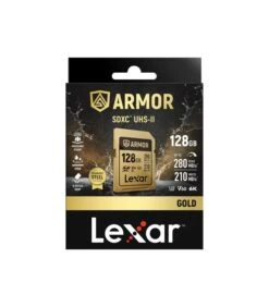 LEXAR TARJETA SD UHS-II U3 280Mb/s ARMOR GOLD -Duke Fotografia lexar tarjeta sd uhs ii u3 280mb s armor gold lexar 5
