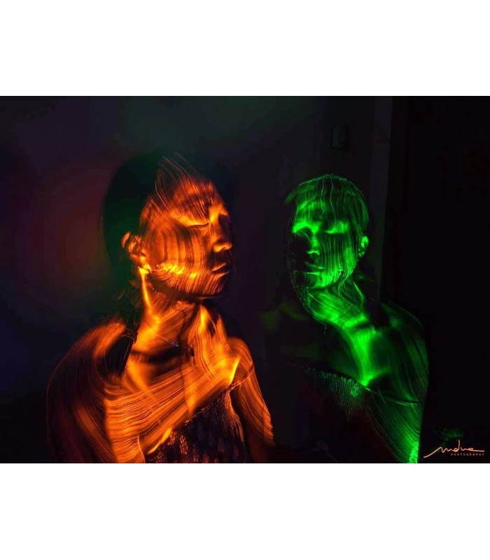 LIGHTPAINTING P BROCHA DE FIBRA OPTICA VERDE 3 LIGHTPAINTING P BROCHA DE FIBRA OPTICA VERDE