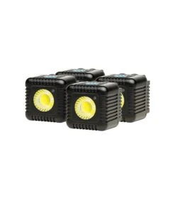 LUME CUBE ANTORCHAS LED LC44B SET DE 4 NEGRO