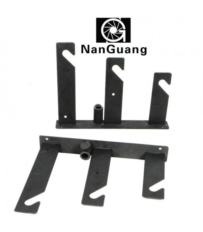 NANGUANG SOPORTE FONDOS/ TRIPLE GANCHO PARA PARED Y PIES NG-M003S 3 NANGUANG SOPORTE FONDOS/ TRIPLE GANCHO PARA PARED Y PIES NG-M003S