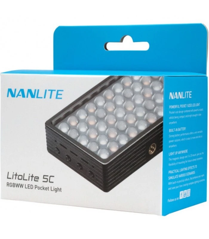 NANLITE LED TORCH LITOLITE 5C RGBWW 7 NANLITE LED TORCH LITOLITE 5C RGBWW - Imagen 5