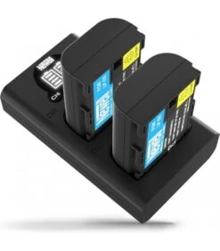 NEWELL CARGADOR DOBLE + 2 BATERIAS LP-E6N
