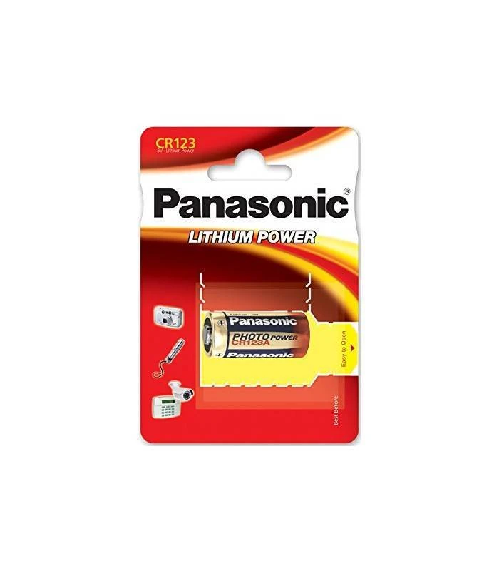 PANASONIC BATERIA CR123 LITHIUM 4 PANASONIC BATERIA CR123 LITHIUM - Imagen 2