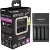 PANASONIC ENELOOP CARGADOR PRO NEGRO + 4 AA 2500MAH -Duke Fotografia panasonic eneloop cargador pro negro 4 aa 2500mah panasonic