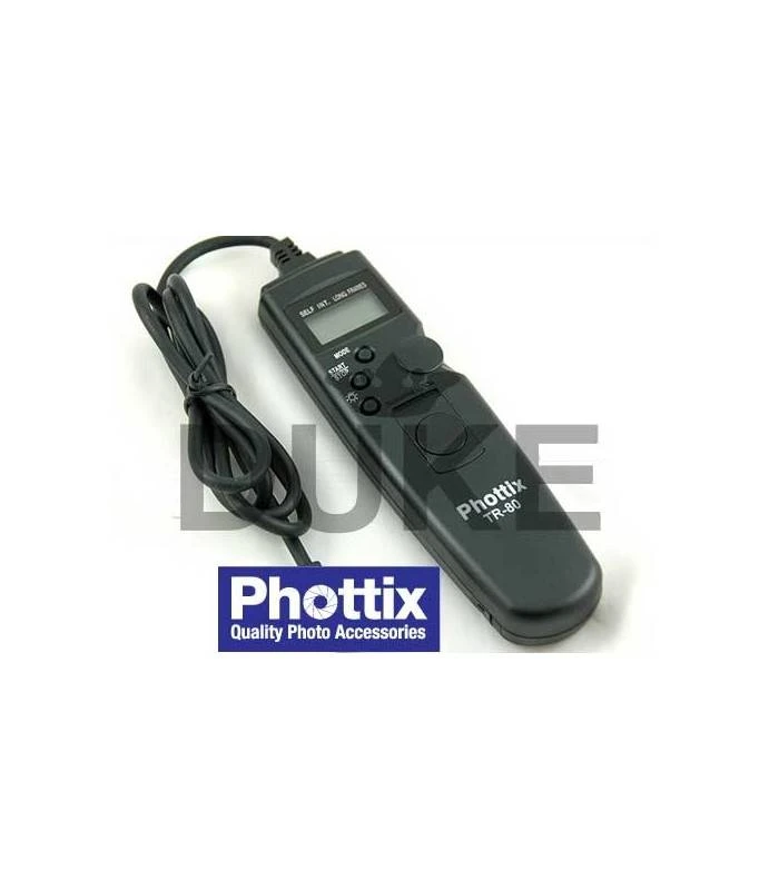 PHOTTIX CONTROL REMOTO TR-80 N8 P/NIKON D200-D300-D700-D2Xs-D3 4 PHOTTIX CONTROL REMOTO TR-80 N8 P/NIKON D200-D300-D700-D2Xs-D3 - Imagen 2