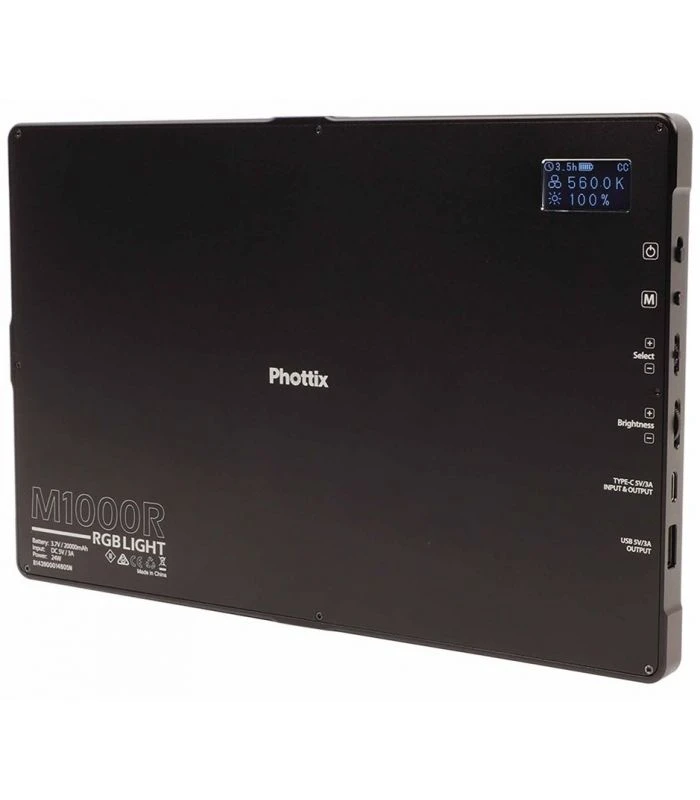 PHOTTIX LED MOBILE M1000R RGB LIGHT P81439 4 PHOTTIX LED MOBILE M1000R RGB LIGHT P81439 - Imagen 2