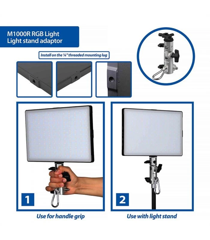 PHOTTIX LED MOBILE M1000R RGB LIGHT P81439 5 PHOTTIX LED MOBILE M1000R RGB LIGHT P81439 - Imagen 3