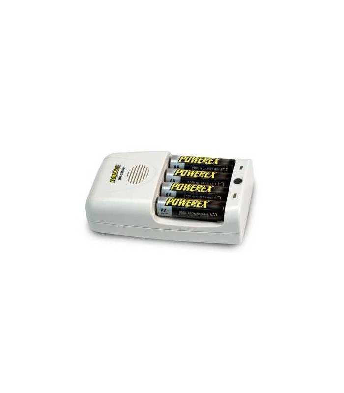 POWEREX CARGADOR INTELIGENTE MH-C204W AA/AAA NiMH 3 POWEREX CARGADOR INTELIGENTE MH-C204W AA/AAA NiMH