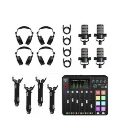 RODE PACK PODCASTING PARA 4 PERSONAS