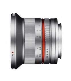 SAMYANG 12mm F/2.0 NCS CS - SONY PLATEADO