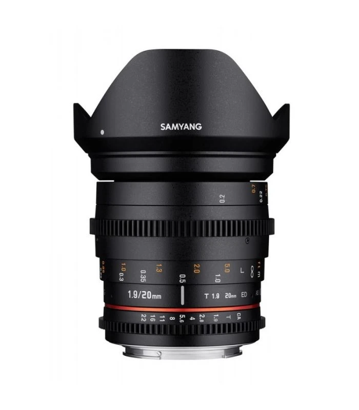 SAMYANG 20MM T 1.9 ED AS UMC VDSLR II CANON - 3 SAMYANG 20MM T 1.9 ED AS UMC VDSLR II CANON -