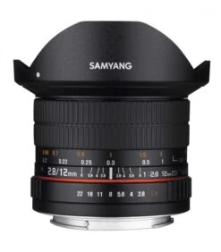 SAMYANG OBJETIVO 12MM F2.8 ED AS NCS OJO DE PEZ PARA FUJI X -