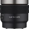 SAMYANG V-AF 75MM T1.9 SONY E -Duke Fotografia samyang v af 75mm t19 sony e lk samyang