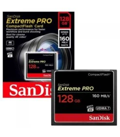 SANDISK CF 128GB 160 MB/s EXTREME PRO UDMA7 7 SANDISK CF 128GB 160 MB/s EXTREME PRO UDMA7 -Duke Fotografia sandisk cf 128gb 160 mb s extreme pro udma7 sandisk 2