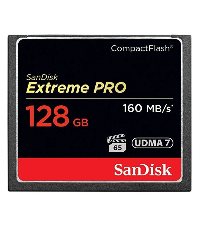 SANDISK CF 128GB 160 MB/s EXTREME PRO UDMA7 3 SANDISK CF 128GB 160 MB/s EXTREME PRO UDMA7