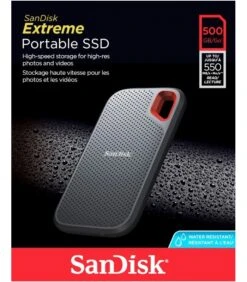 SANDISK DISCO DURO PORTATIL EXTREME 500GB USB 3.1 TYPE-C