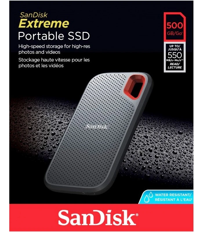 SANDISK DISCO DURO PORTATIL EXTREME 500GB USB 3.1 TYPE-C 3 SANDISK DISCO DURO PORTATIL EXTREME 500GB USB 3.1 TYPE-C