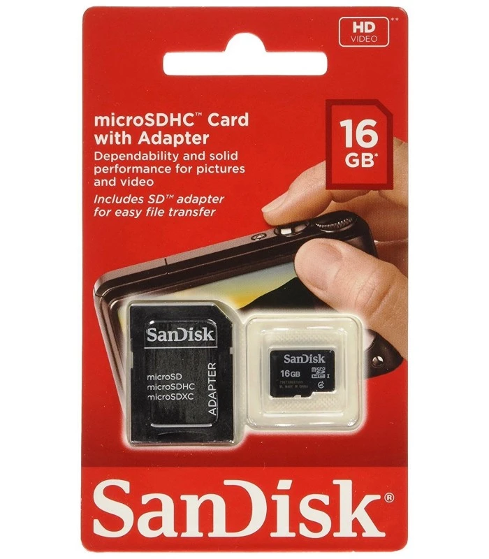 SANDISK MICRO SD 16GB +ADAPTADOR 4 SANDISK MICRO SD 16GB +ADAPTADOR - Imagen 2