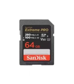 SANDISK TARJETA EXTREME PRO SDXC UHS-II 64GB 280MB/S V60