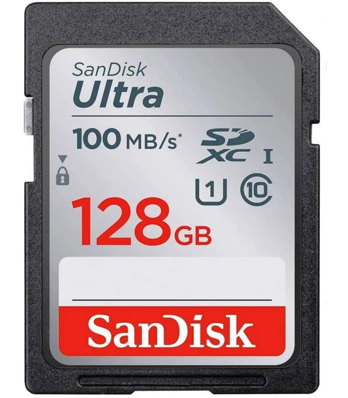 SANDISK TARJETA SDHC ULTRA 128GB 100MB/S 3 SANDISK TARJETA SDHC ULTRA 128GB 100MB/S