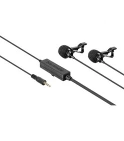 SARAMONIC LAVMICRO 2M MICRÓFONO LAVALIER DE DOBLE CABEZA -Duke Fotografia saramonic lavmicro 2m microfono lavalier de doble cabeza saramonic 2