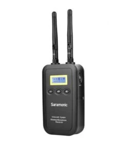 SARAMONIC VMICLINK5 - SISTEMA INALÁMBRICO DE TRES TRANSMISORES Y RECEPTOR CON MONITOR -Duke Fotografia saramonic vmiclink5 sistema inalambrico de tres transmisores y receptor con monitor saramonic 5