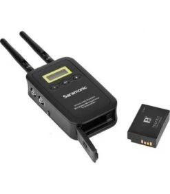 SARAMONIC VMICLINK5 - SISTEMA INALÁMBRICO DE TRES TRANSMISORES Y RECEPTOR CON MONITOR -Duke Fotografia saramonic vmiclink5 sistema inalambrico de tres transmisores y receptor con monitor saramonic 6