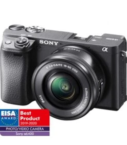 SONY ALPHA ILCE 6400+16-50MM F/3.5-5.6 PZ OSS-NEGRO -Duke Fotografia sony alpha ilce 6400 16 50mm f 35 56 pz oss negro sony 8