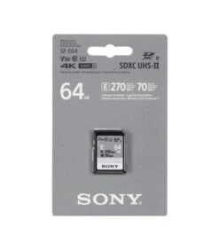 SONY SDXC 64GB UHS-II R270/W70/V30 -Duke Fotografia sony sdxc 64gb uhs ii r270 w70 v30 sony 1