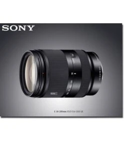 SONY SEL18200LE -E 18-200 Mm F3,5-6,3 OSS LE -Duke Fotografia sony sel18200le e 18 200 mm f35 63 oss le sony 3