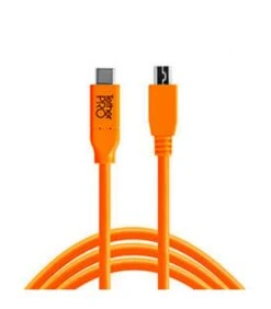 TETHERPO USB-C A 2.0 MINI B 5-PIN - 4.6M