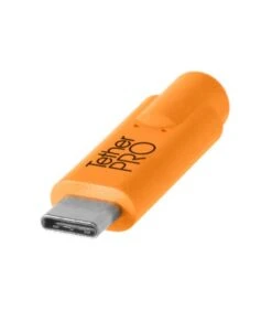 TETHERPRO CABLE USB-C A MICRO-B RIGHT ANGLE ( 4.6m ) REF. CUC33R15-ORG -Duke Fotografia tetherpro cable usb c a micro b right angle 46m ref cuc33r15 org tethertools 3