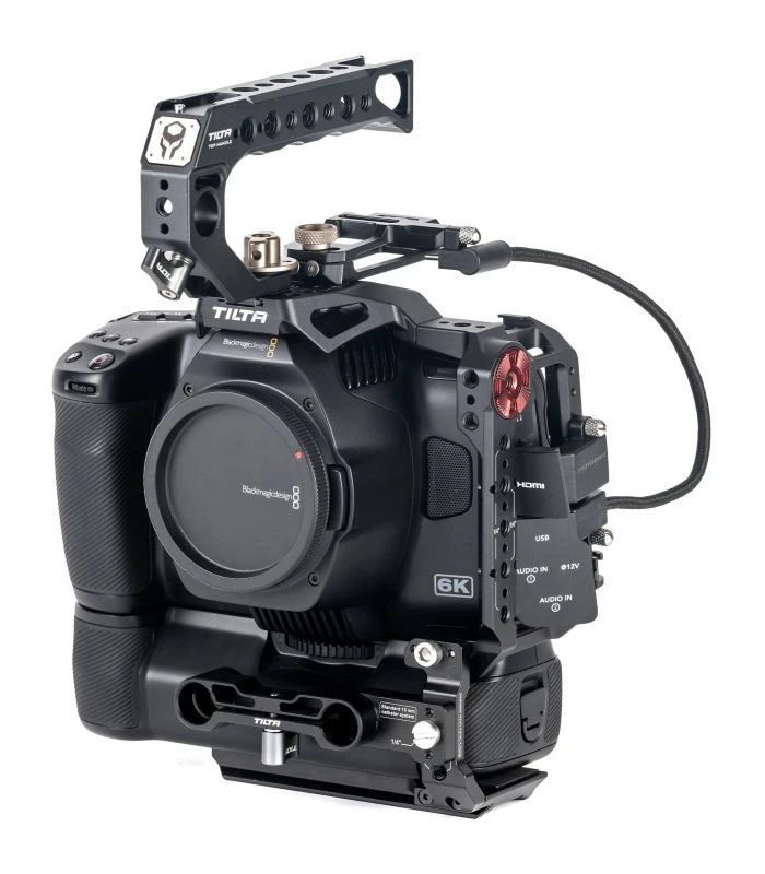 TILTA ARMADURA BASIC BMPCC 6K BLACKMAGIC PRO NEGRO 4 TILTA ARMADURA BASIC BMPCC 6K BLACKMAGIC PRO NEGRO - Imagen 2