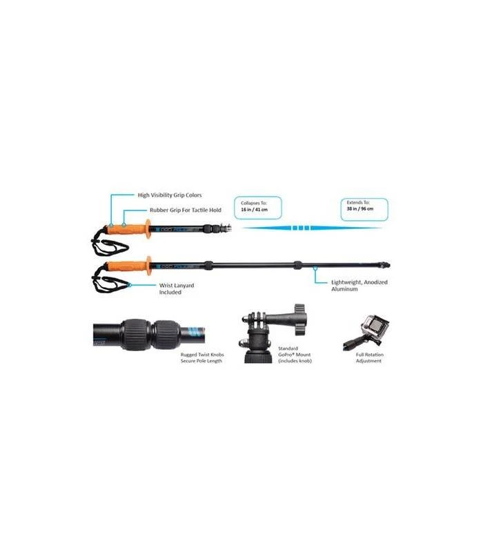 UKPRO POLE ( PALO SELFIE) NARANJA 38HD 7 UKPRO POLE ( PALO SELFIE) NARANJA 38HD - Imagen 5