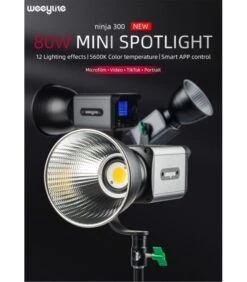 VILTROX FOCO LED WEEYLITE NINJA 300 80W+ADAPT.