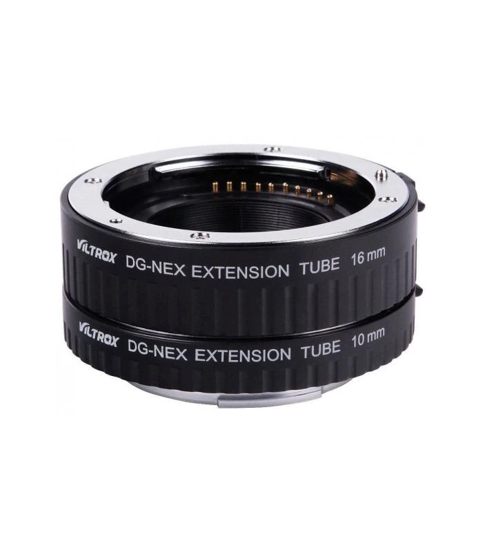 VILTROX TUBOS DE EXTENSION P/SONY E-MOUNT 10/16MM DG-NEX REF. 350223 - 3 VILTROX TUBOS DE EXTENSION P/SONY E-MOUNT 10/16MM DG-NEX REF. 350223 -