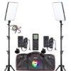 VILTROX-WEEYLITE KIT DE LED SPRITE CON RGB X 2 DE 40 W -Duke Fotografia viltrox weeylite kit de led sprite con rgb x 2 de 40 w viltrox