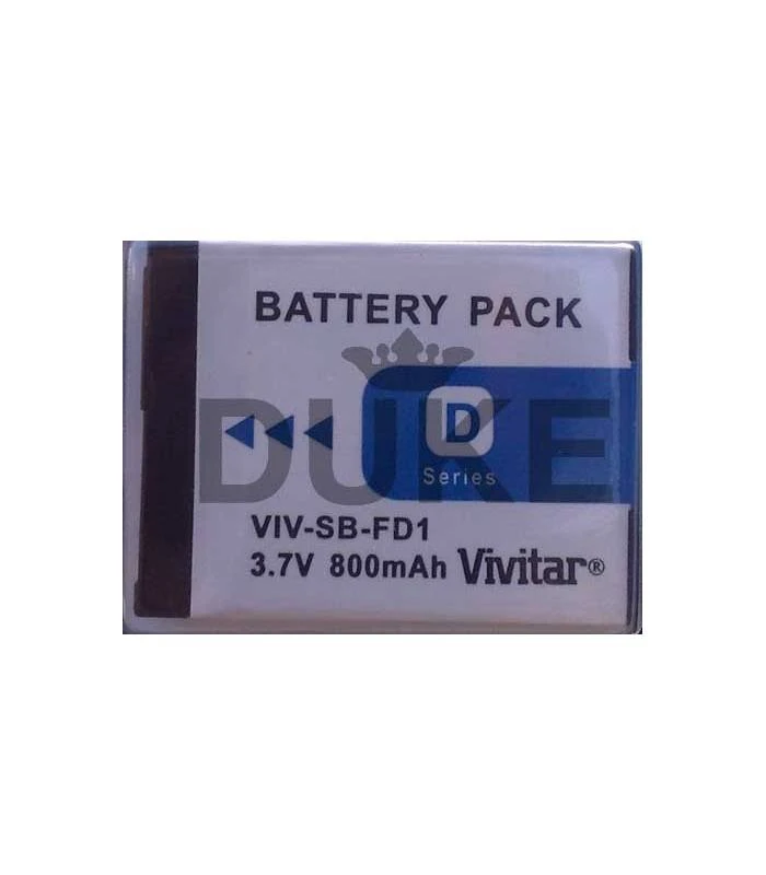 VIVITAR BATERIA NP-FD1 P/SONY T-77 - T90 4 VIVITAR BATERIA NP-FD1 P/SONY T-77 - T90 - Imagen 2
