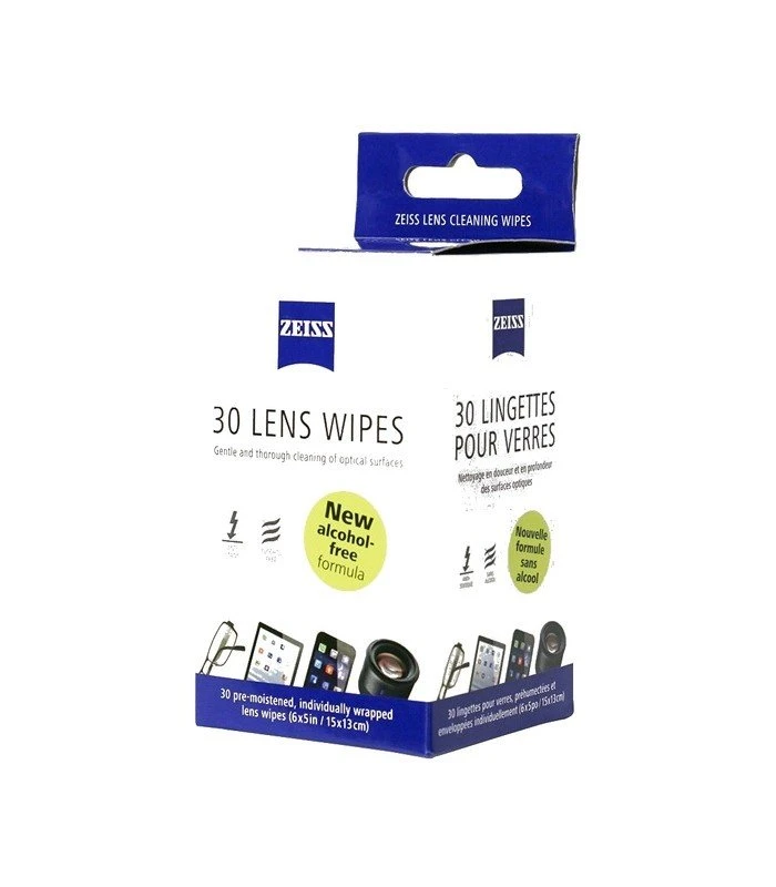 ZEISS KIT DE 30 TOALLITAS HUMEDAS 4 ZEISS KIT DE 30 TOALLITAS HUMEDAS - Imagen 2